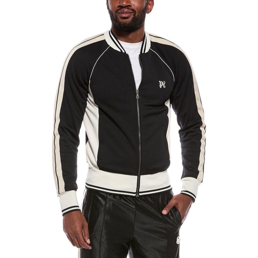 Palm Angels Mens  Active Jacket, Black